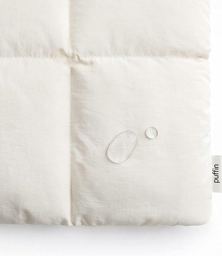 Puffin Laptop Sleeve (Bone)